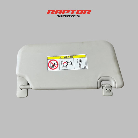 Ford Ranger Left Sun Visor Grey Sliding with Light PX2 PX3 07/2015 to 04/2022
