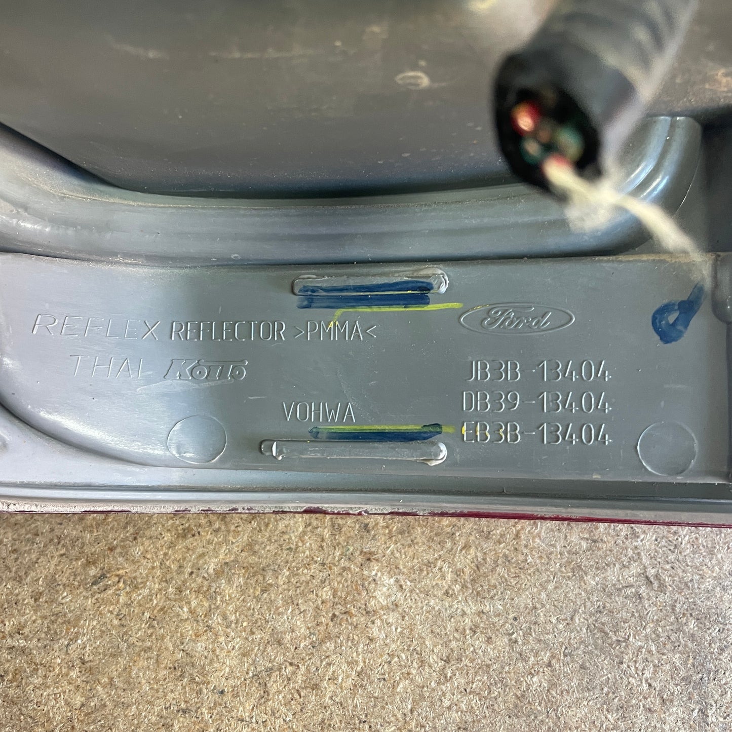 Ford Ranger PX 1-2 Wildtrak Right Tail Light 2012 2013 2014 2015 2016 2017 2018