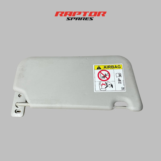 Ford Ranger PX Series 1 Left Hand Side Sun Visor Grey 2011 2012 2013 2014 2015