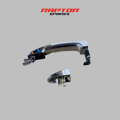 Ford Ranger PX Series Chrome Door Handle Non-Keyless Front Left/Rear OEM