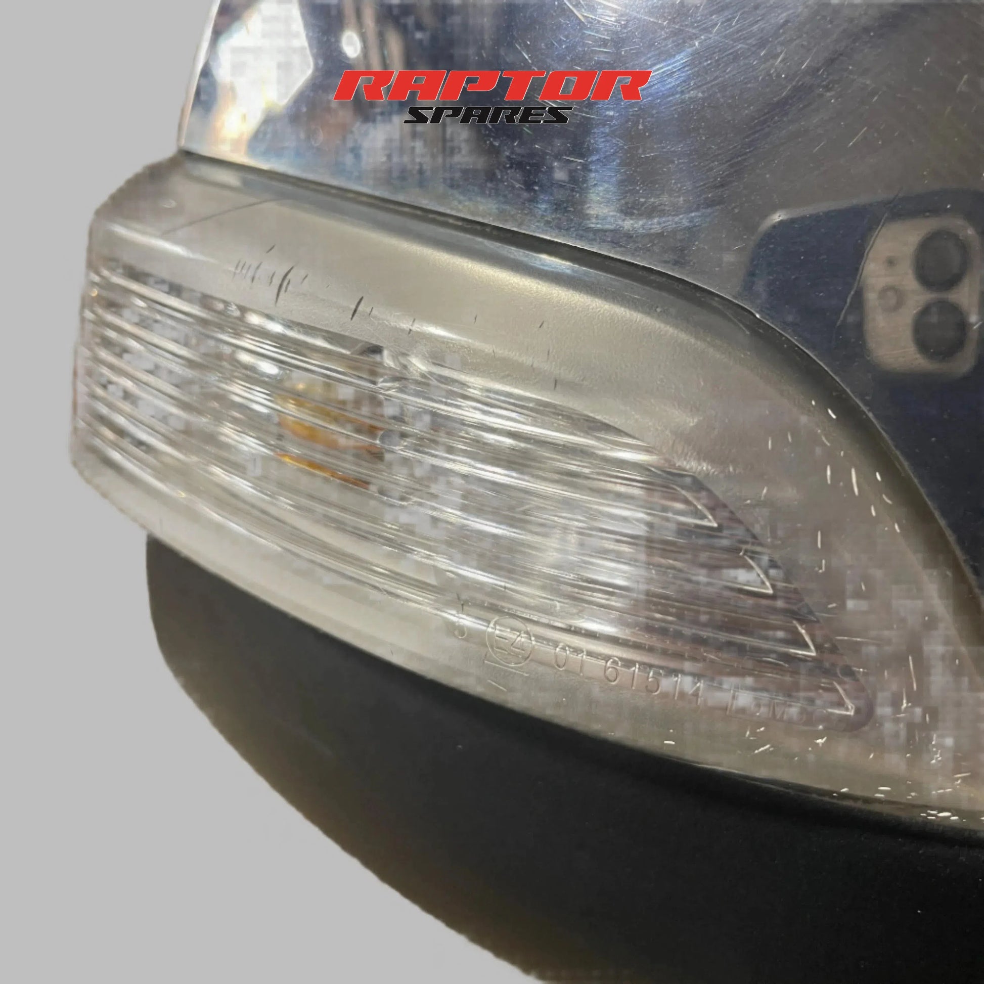 Ford Ranger PX1 XLT Door Mirror Right Side 2011–2015 Chrome Electric Adjust