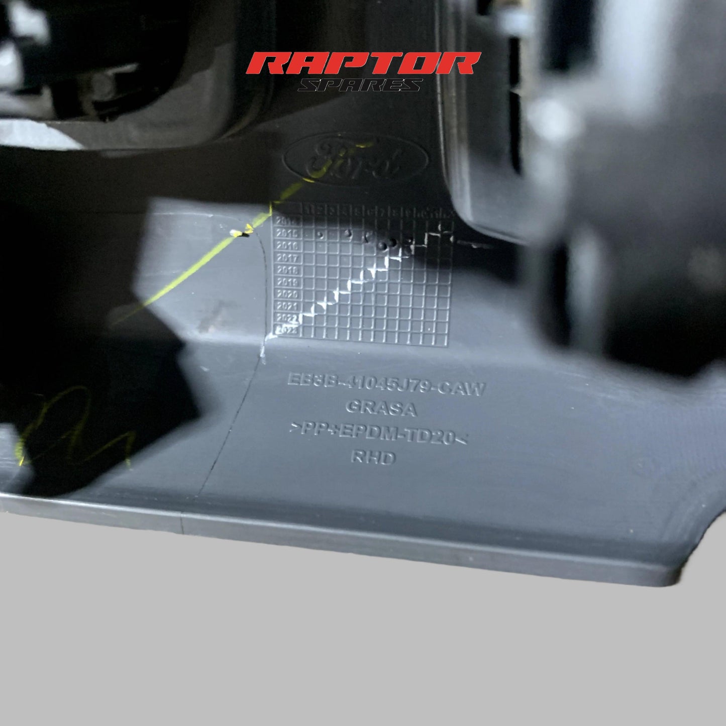 Ford Ranger PX2 Headlight & Fog Light Switch with Bonnet Release 2015-2016