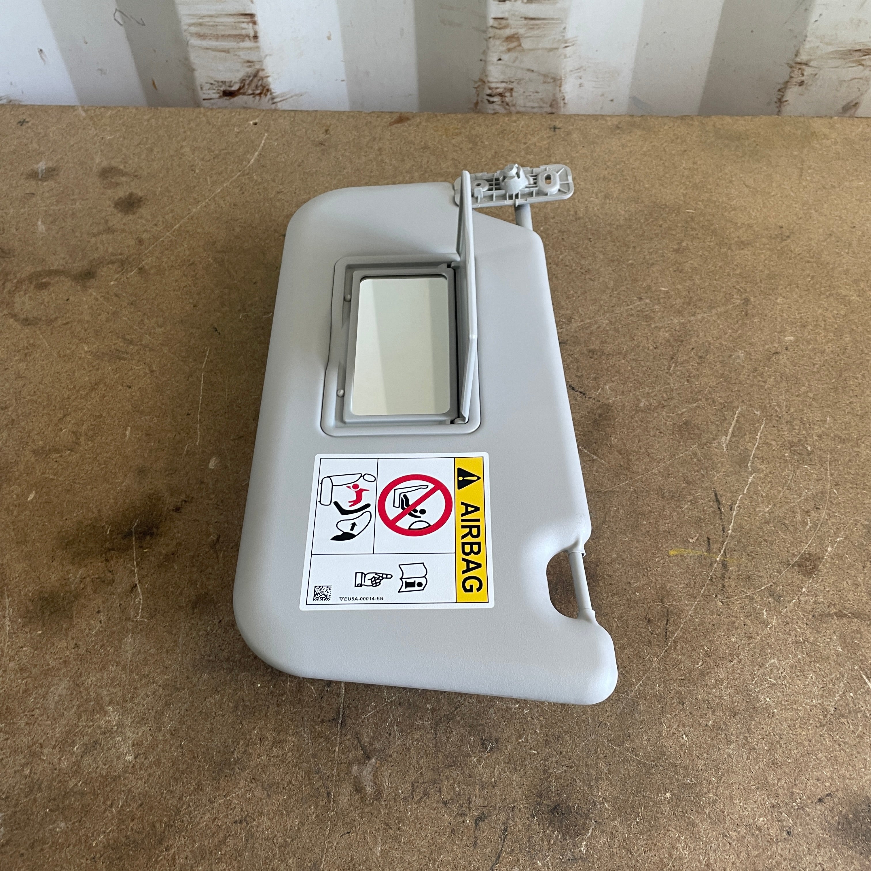 Ford Ranger PX2 PX3 2015–2022 Left Hand Side Sun Visor Grey with Mirror | OEM