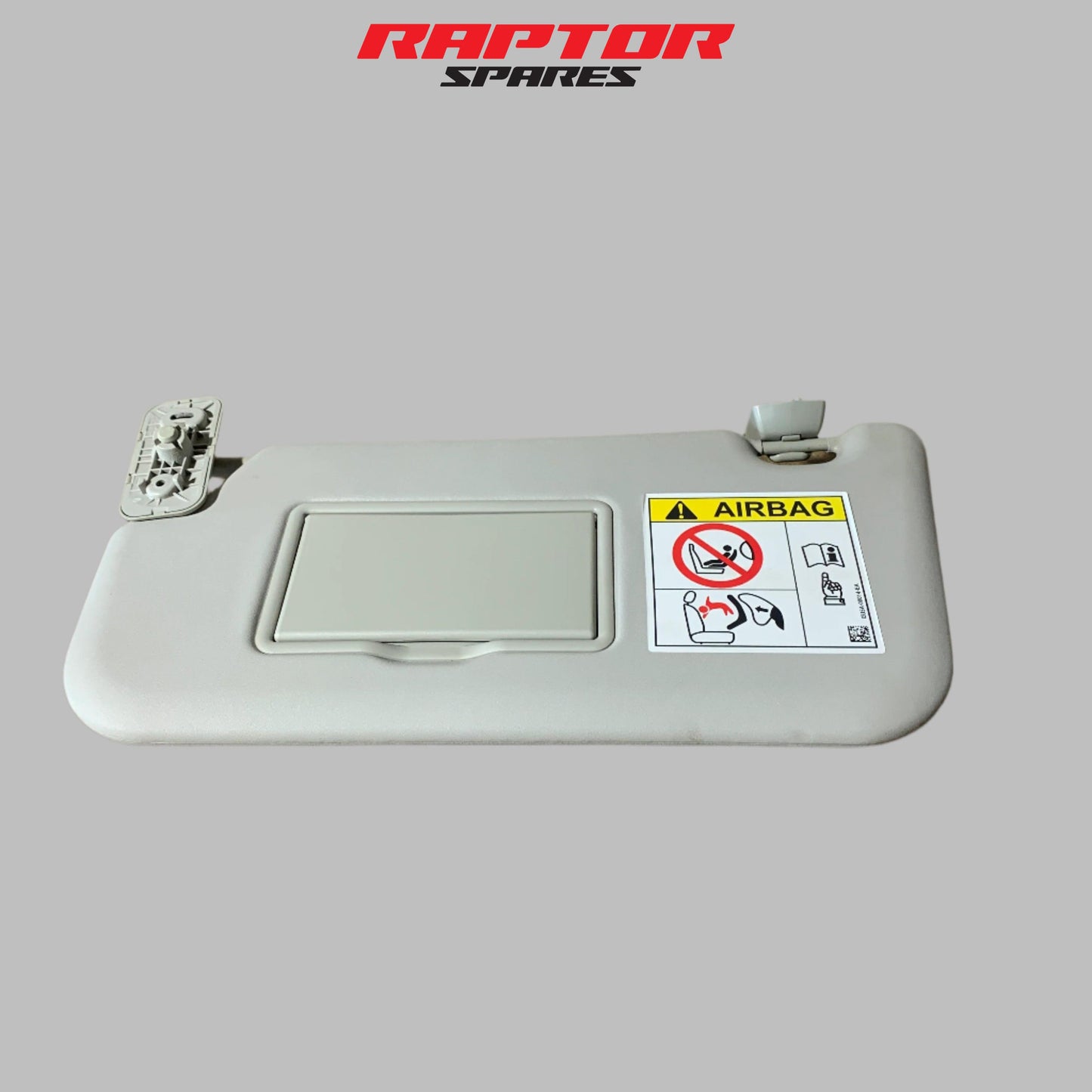 Ford Ranger PX2 PX3 2015–2022 Left Hand Side Sun Visor Grey with Mirror | OEM