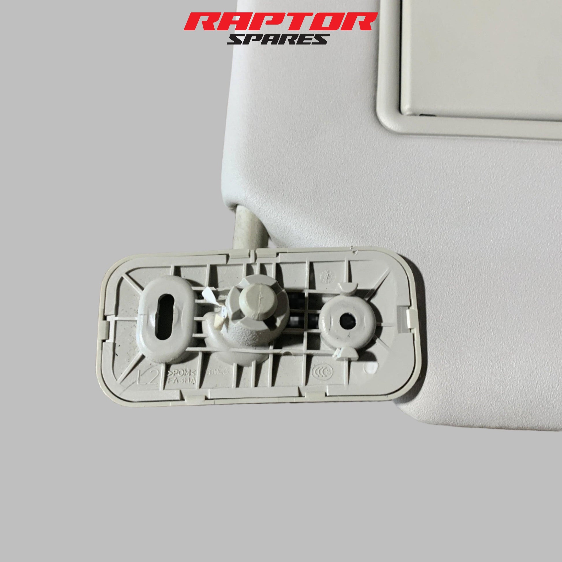 Ford Ranger PX2 PX3 2015–2022 Left Hand Side Sun Visor Grey with Mirror | OEM