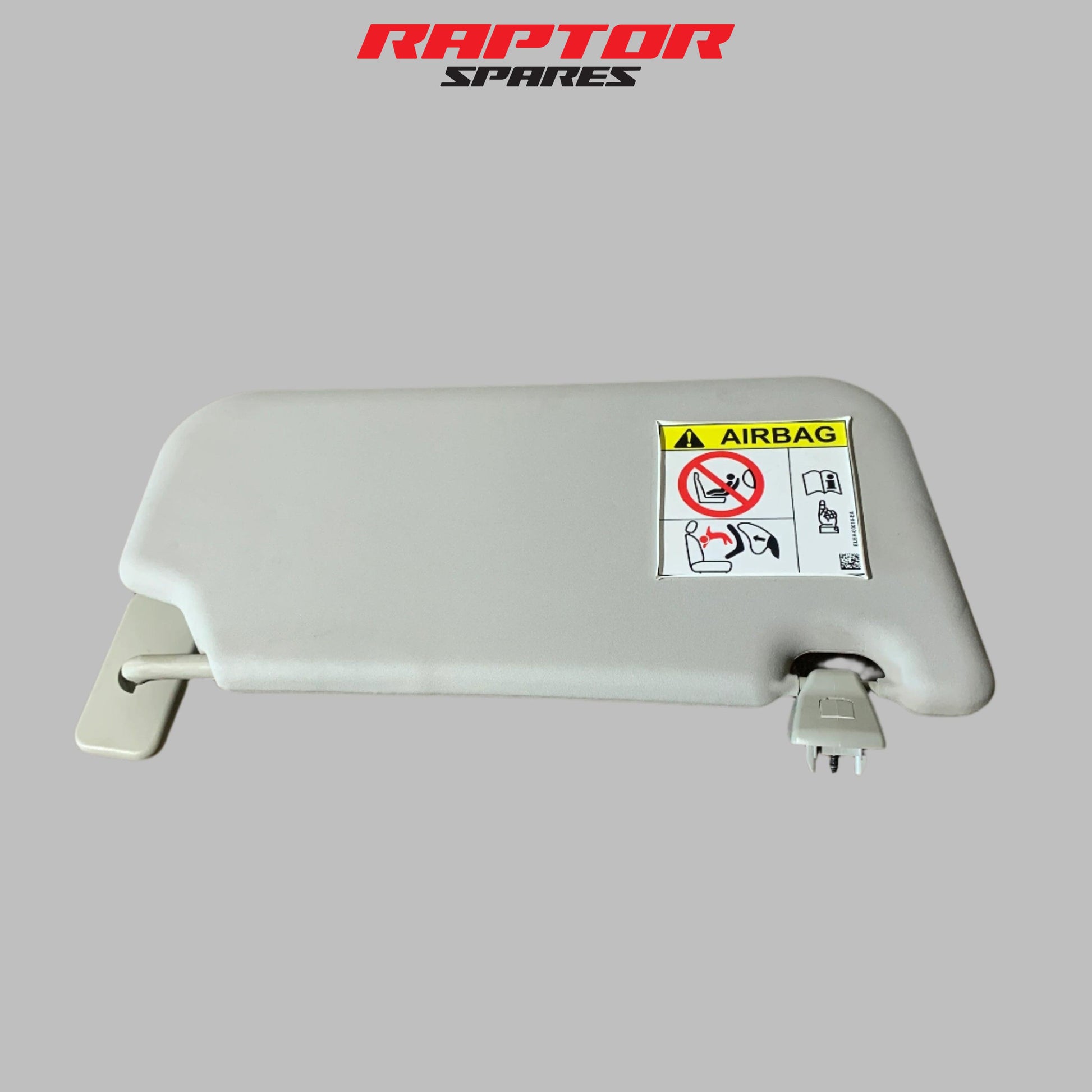 Ford Ranger PX2 PX3 2015–2022 Left Hand Side Sun Visor Grey with Mirror | OEM