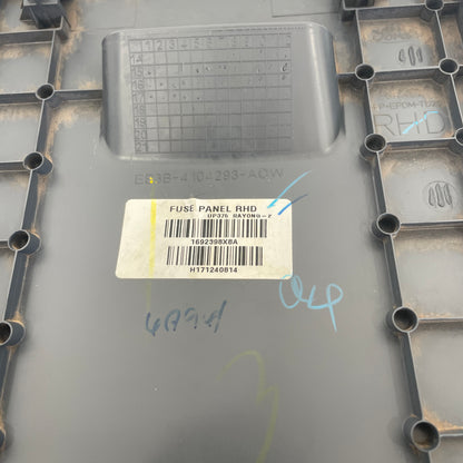 Ford Ranger PX2 PX3 Everest 2015–2022 OBD Fuse Panel Cover EB3B-4104293-ACW OEM