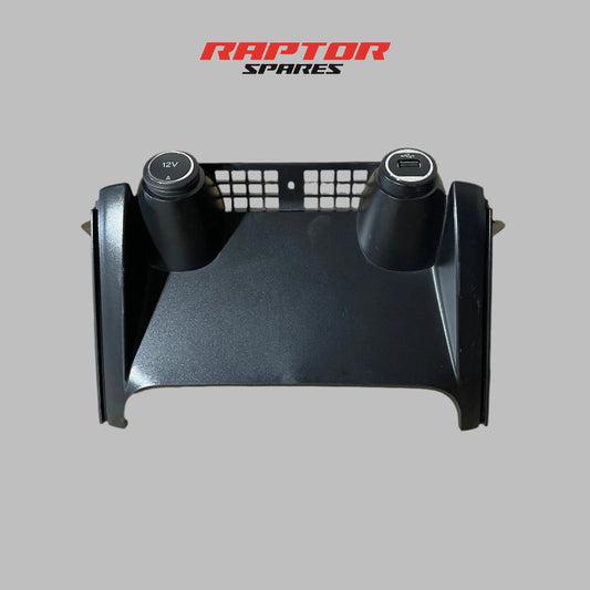 Ford Ranger Double Power Socket Cover PX3 07/2017 to 04/2022 JB3B-4104494-CE3JA6