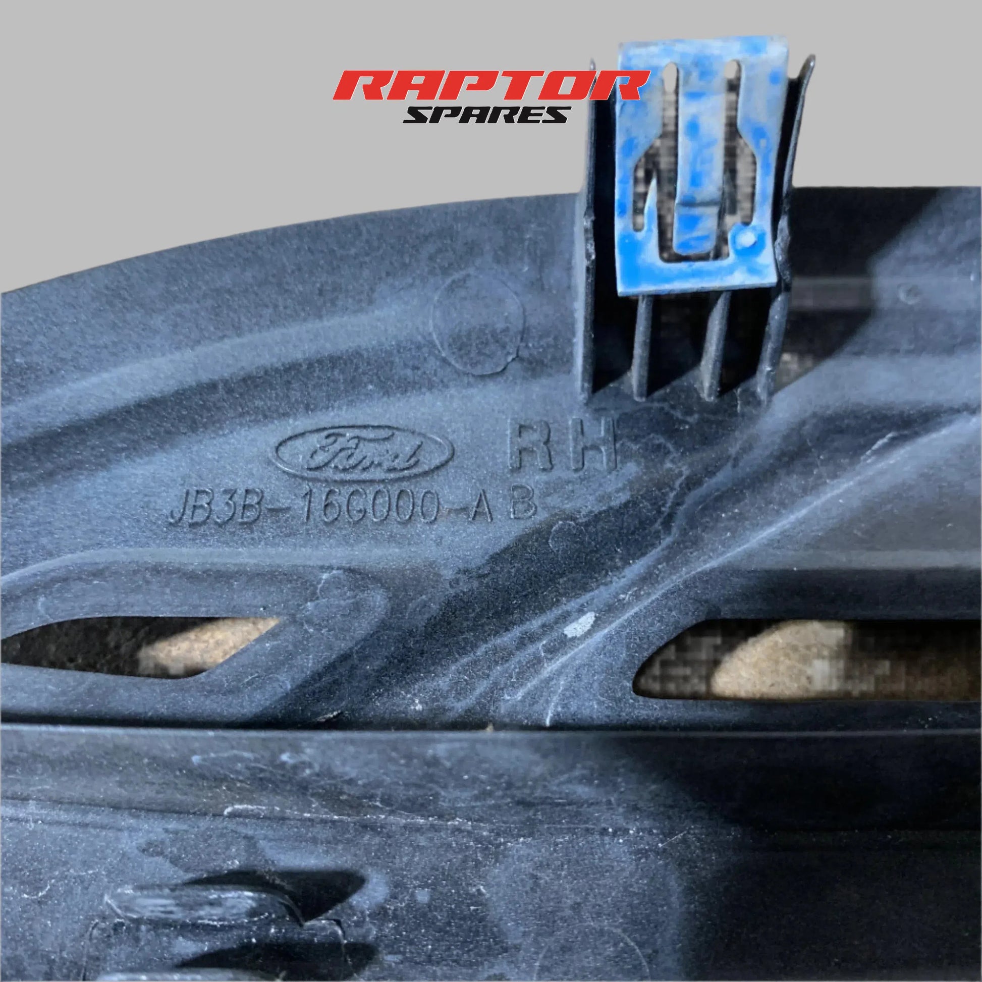 Ford Ranger Raptor PX3 2018–2022 Right Fender Guard Vent Trim JB3B-16C000-AB