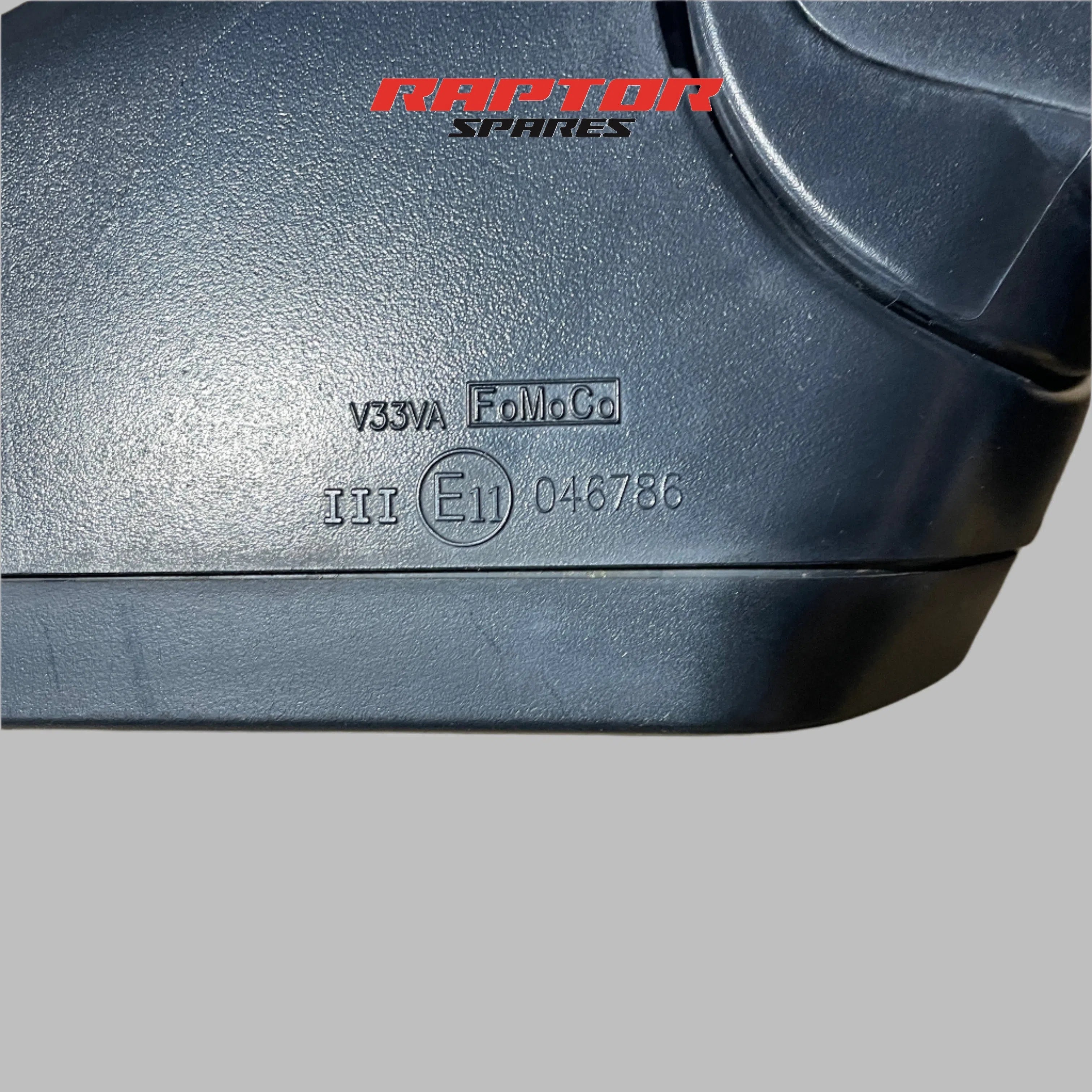 Ford Ranger Right Door Mirror PX2 PX3 06/2015-04/2022 Manual Fold Black Finish