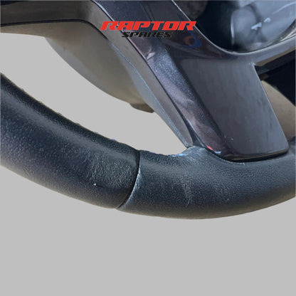 Ford Ranger Steering Wheel Leather Black PX2 PX3 02/2017 to 04/2022 Genuine OEM