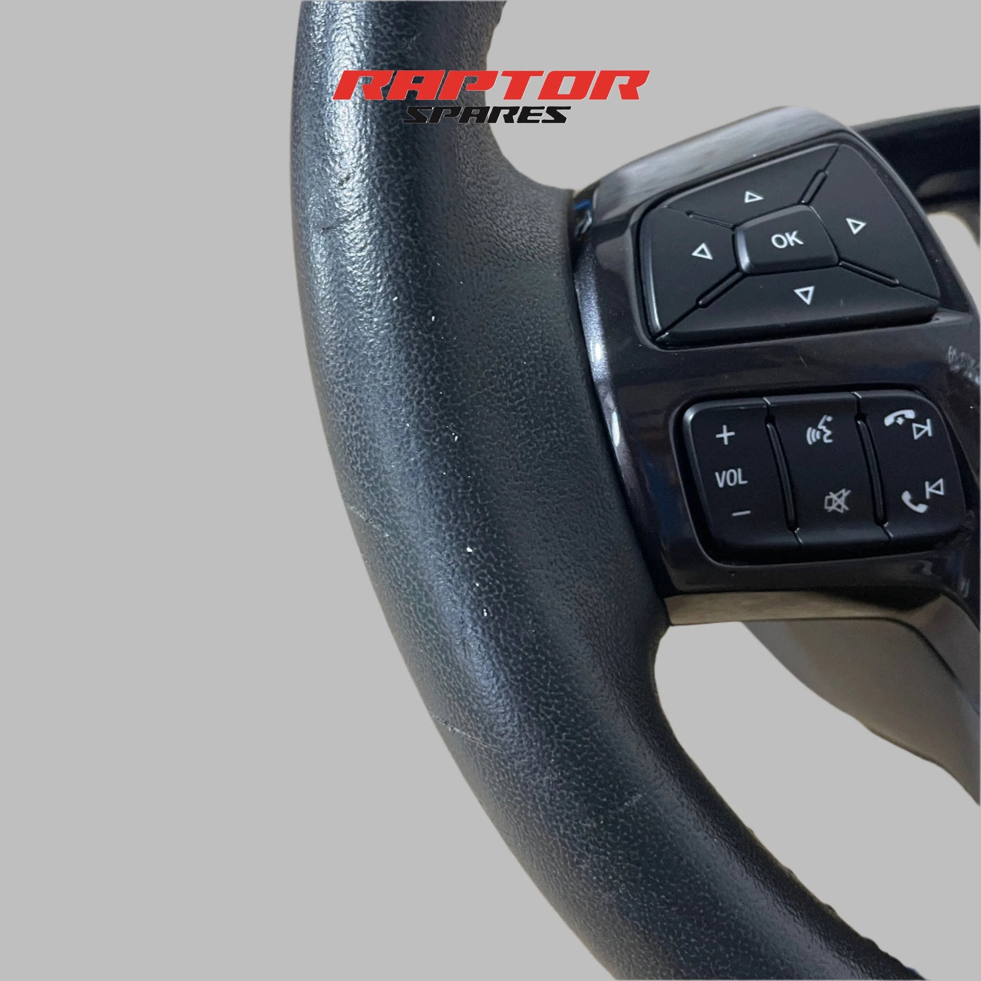 Ford Ranger Steering Wheel Leather Black PX2 PX3 02/2017 to 04/2022 Genuine OEM