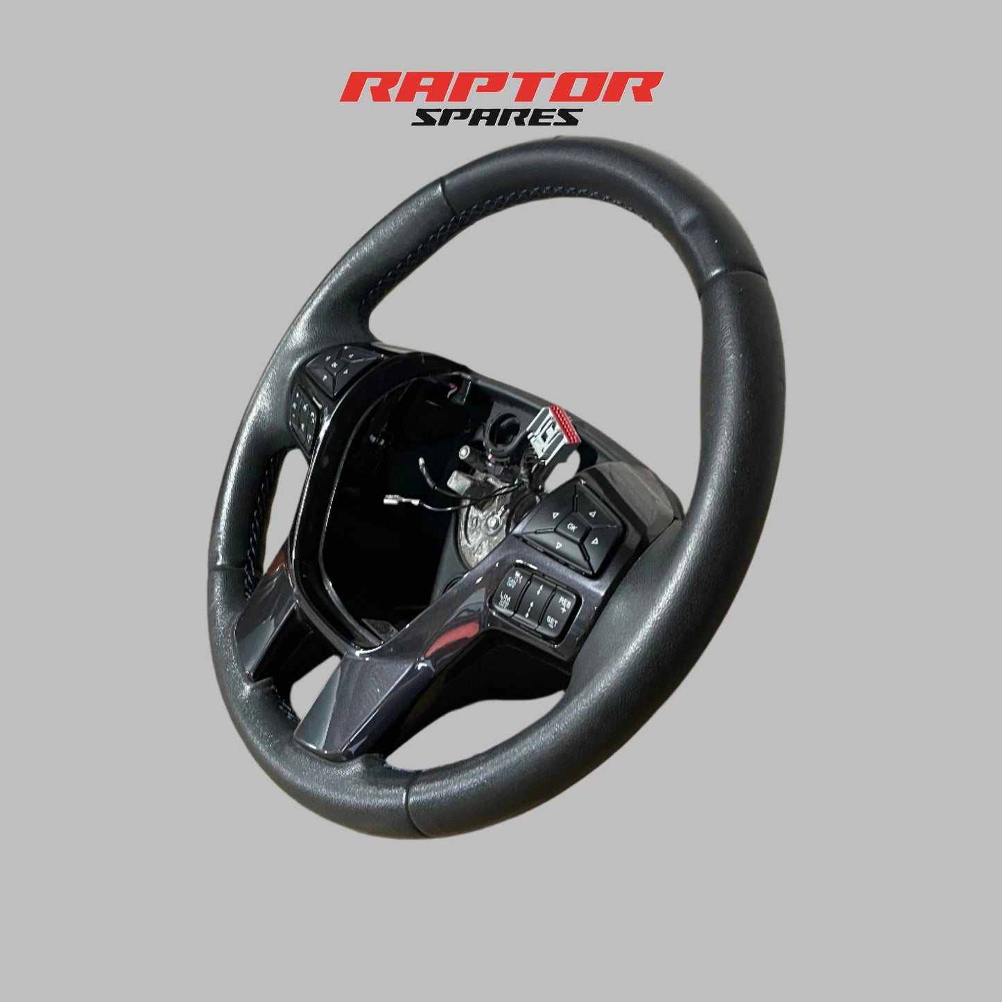 Ford Ranger Steering Wheel Leather Black PX2 PX3 02/2017 to 04/2022 Genuine OEM