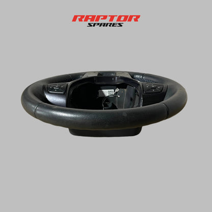 Ford Ranger Steering Wheel Leather Black PX2 PX3 02/2017 to 04/2022 Genuine OEM