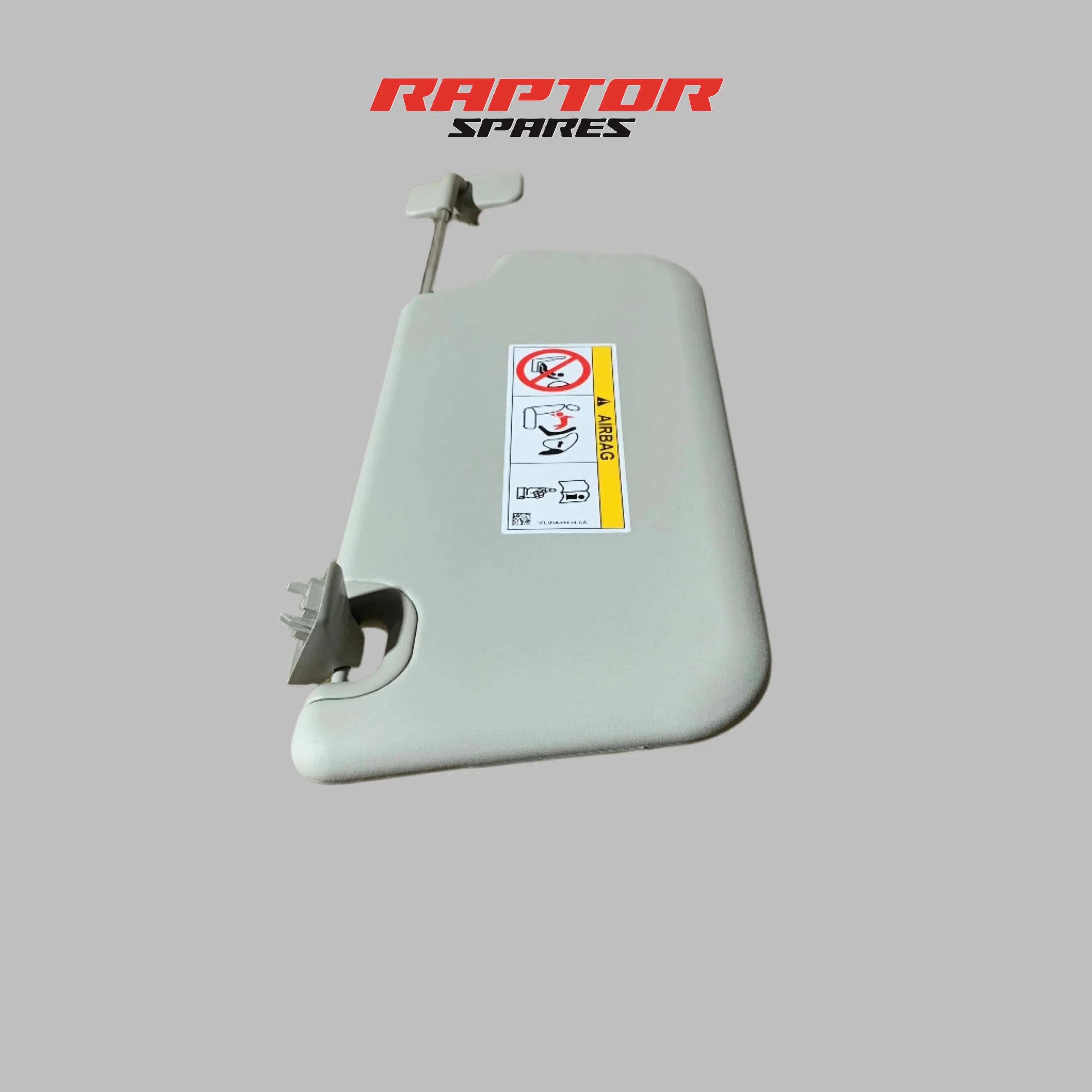 Ford Ranger Sun Visor Left-Hand Side PX 2011–2022 Grey, Sliding, Mirror & Light
