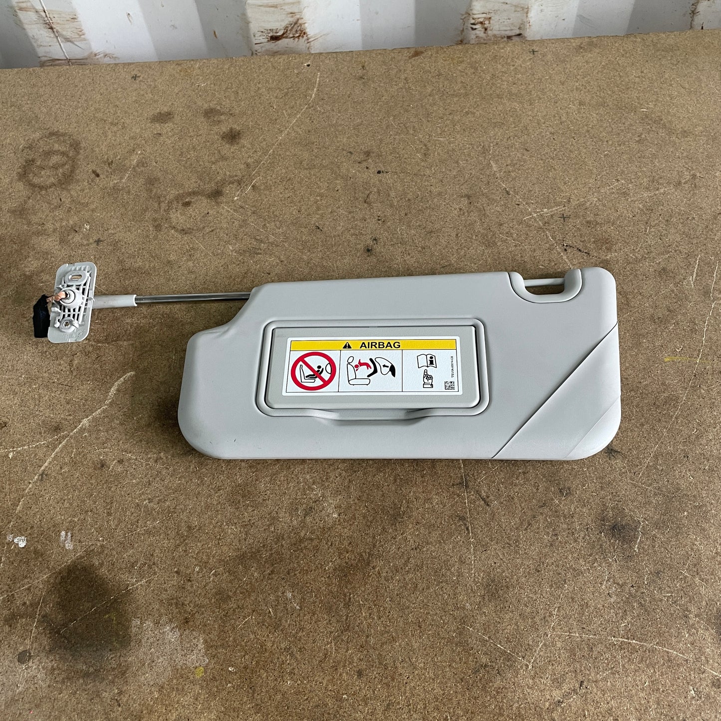 Ford Ranger Sun Visor Left-Hand Side PX 2011–2022 Grey, Sliding, Mirror & Light