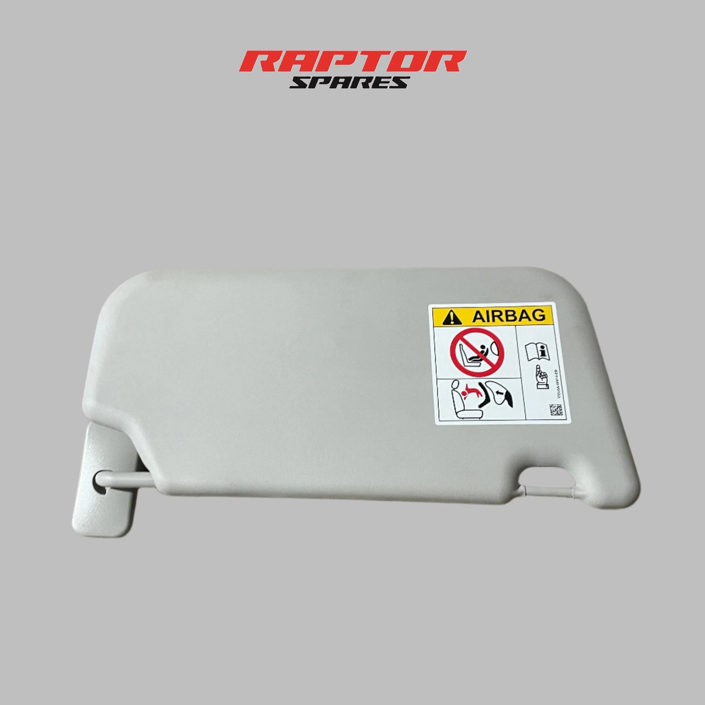 Ford Ranger Sun Visor Left Side EU5A-00014-EB Grey with Mirror 2015-2022