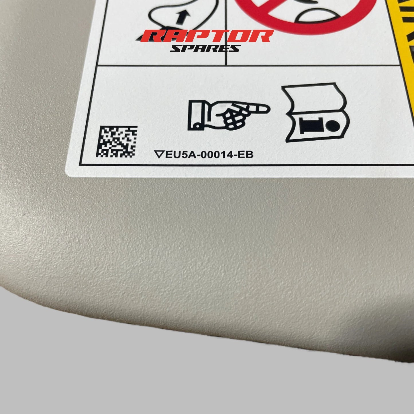 Ford Ranger Sun Visor Left Side EU5A-00014-EB Grey with Mirror 2015-2022