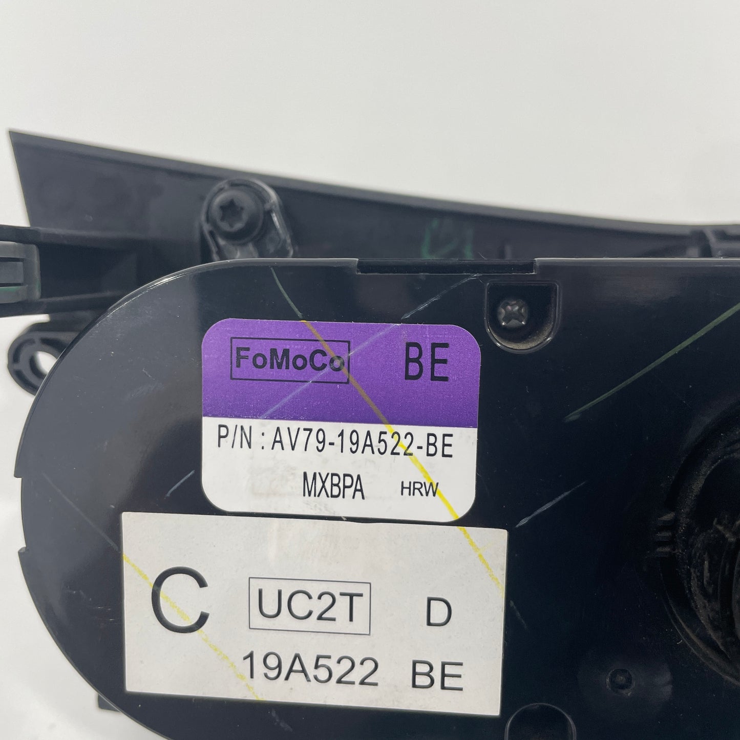 Mazda BT-50 2011-2020 HVAC Manual A/C Climate Control Unit AV79-19A522-BE