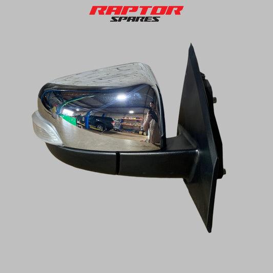 Mazda BT-50 2011–2020 Right Hand Side Door Mirror Chrome | OEM Indicator