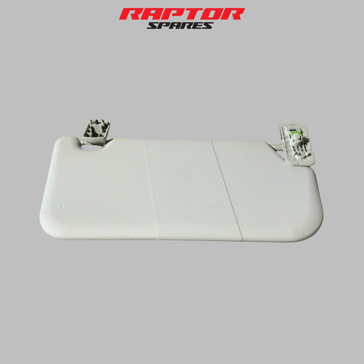 Mazda BT-50 2011–2020 Right Hand Side Sun Visor Light Grey OEM Genuine