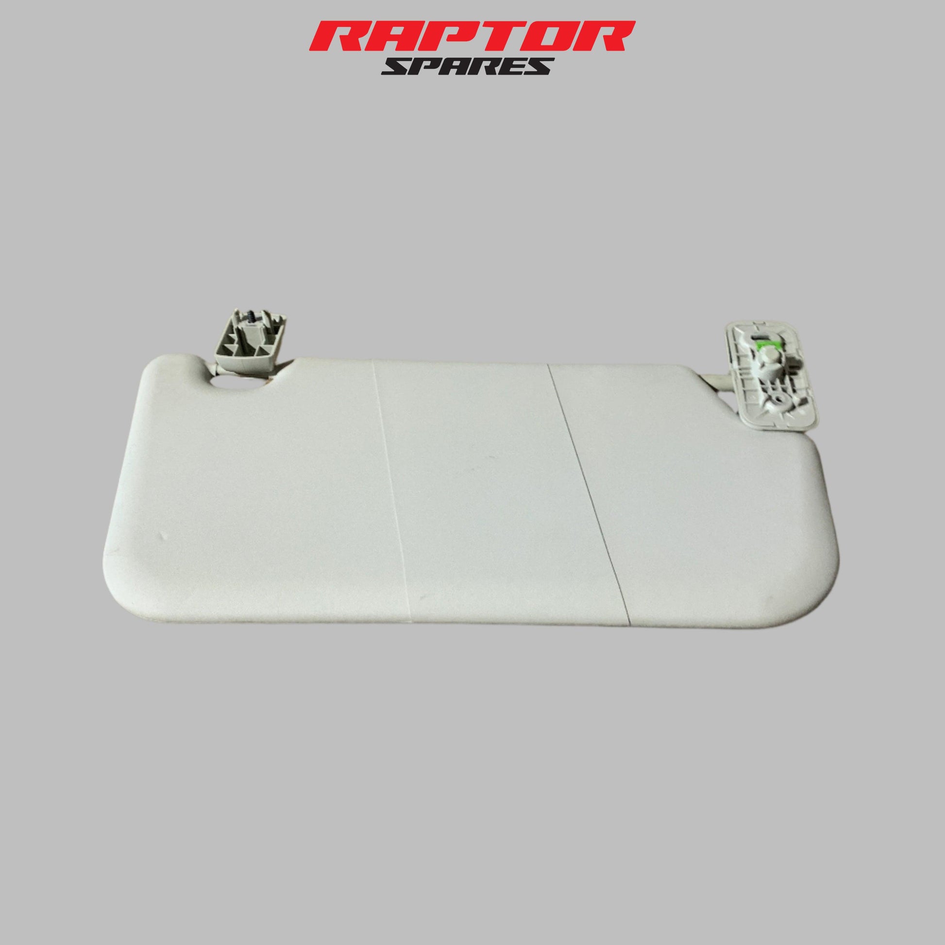 Mazda BT-50 2011–2020 Right Hand Side Sun Visor Light Grey OEM Genuine