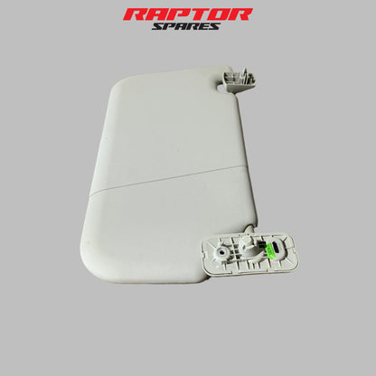 Mazda BT-50 2011–2020 Right Hand Side Sun Visor Light Grey OEM Genuine