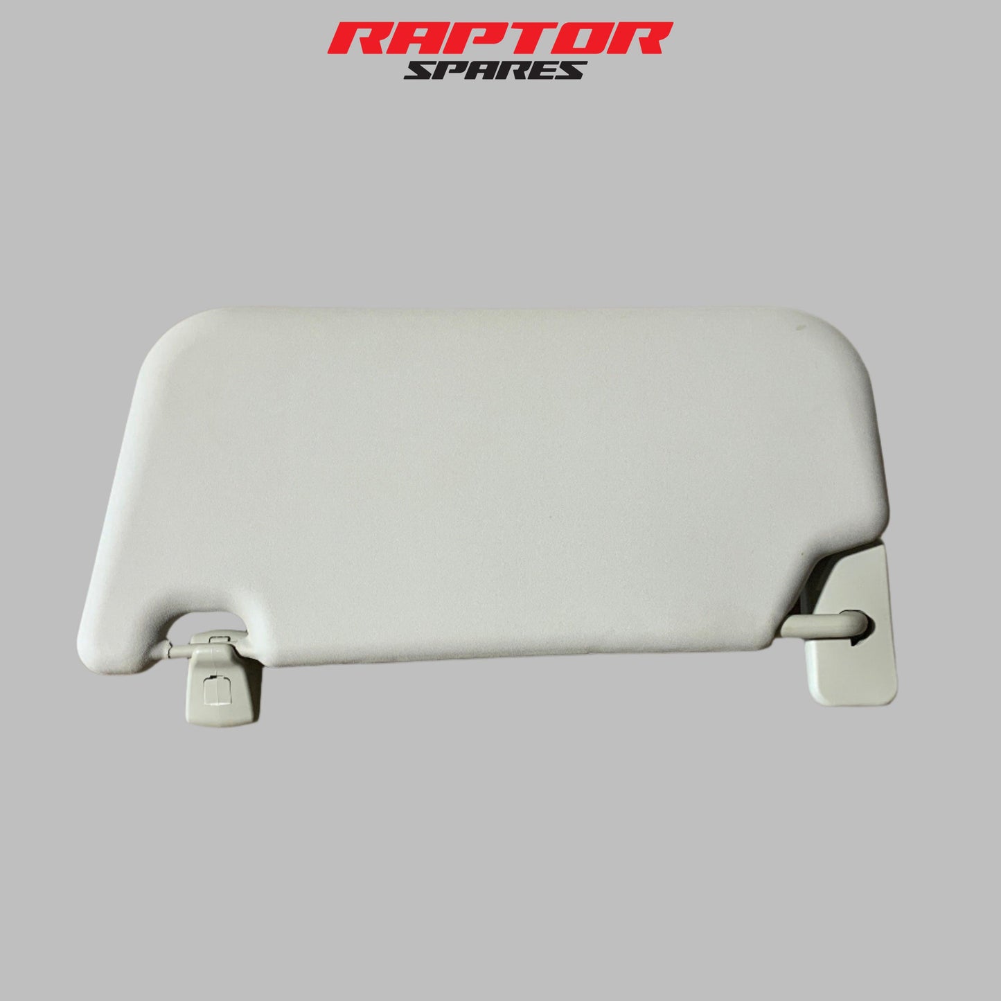 Mazda BT-50 2011–2020 Right Hand Side Sun Visor Light Grey OEM Genuine