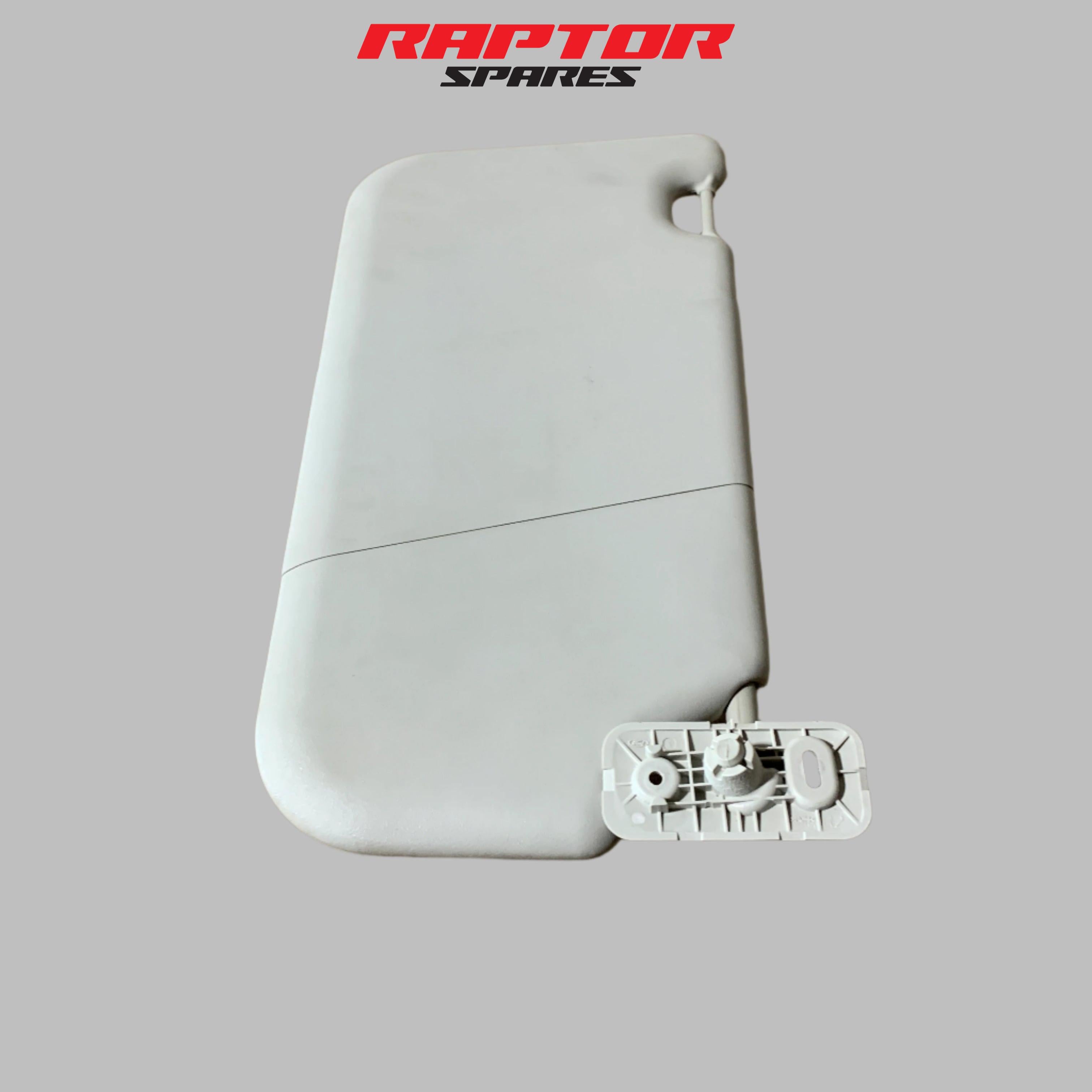 Mazda BT-50 2011–2020 Right Hand Sun Visor Light Grey OEM Genuine Replacement