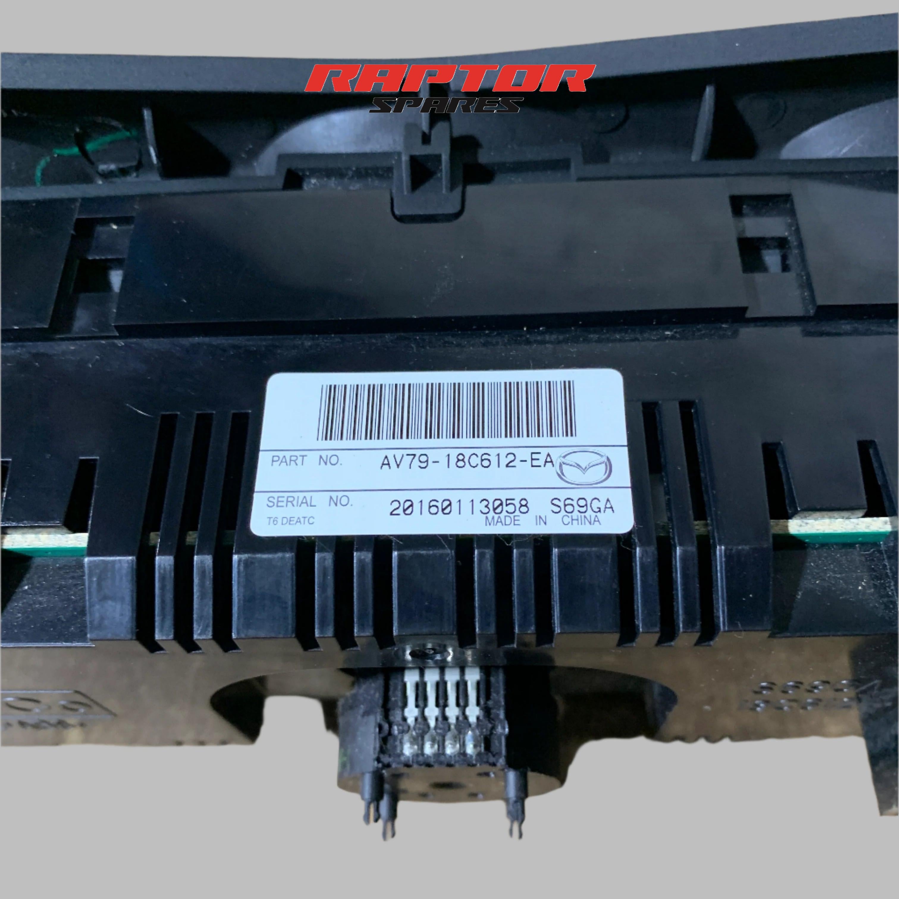 Mazda BT-50 2015-2020 Dual-Zone Climate Control Unit AV79-18C612-EA OEM