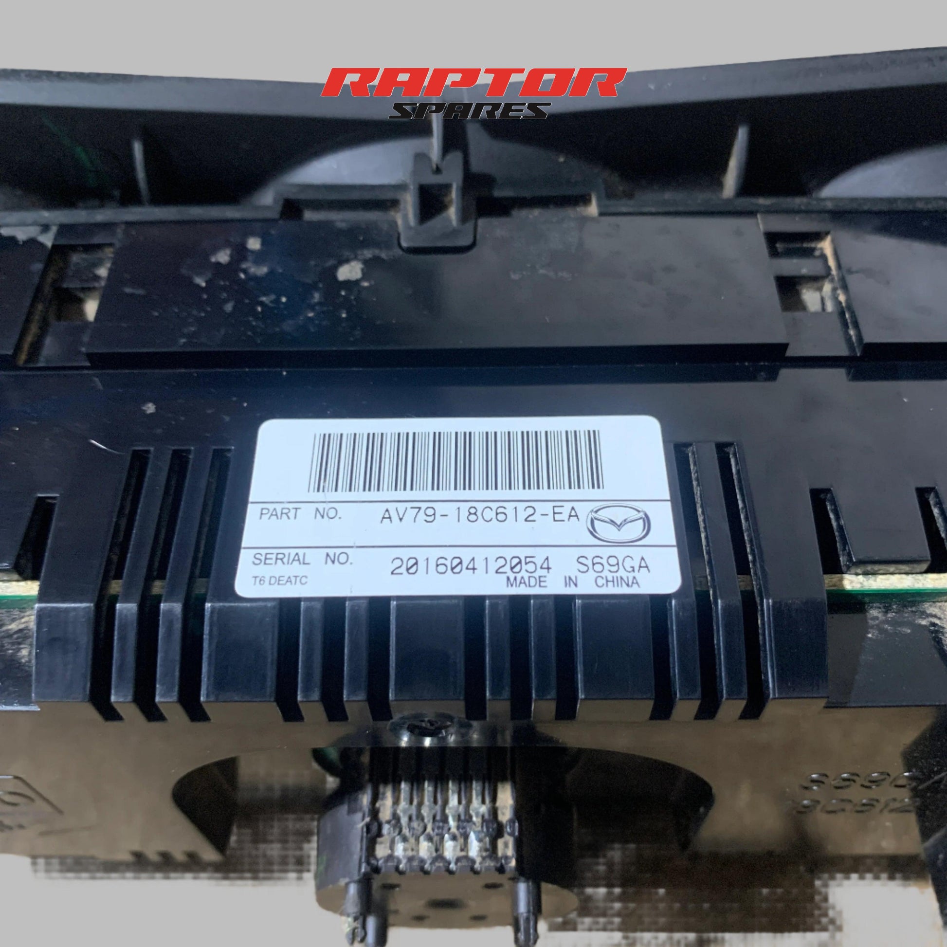 Mazda BT-50 Climate Control Unit Heater A/C Switch UP-UR 10/2011 to 06/2020