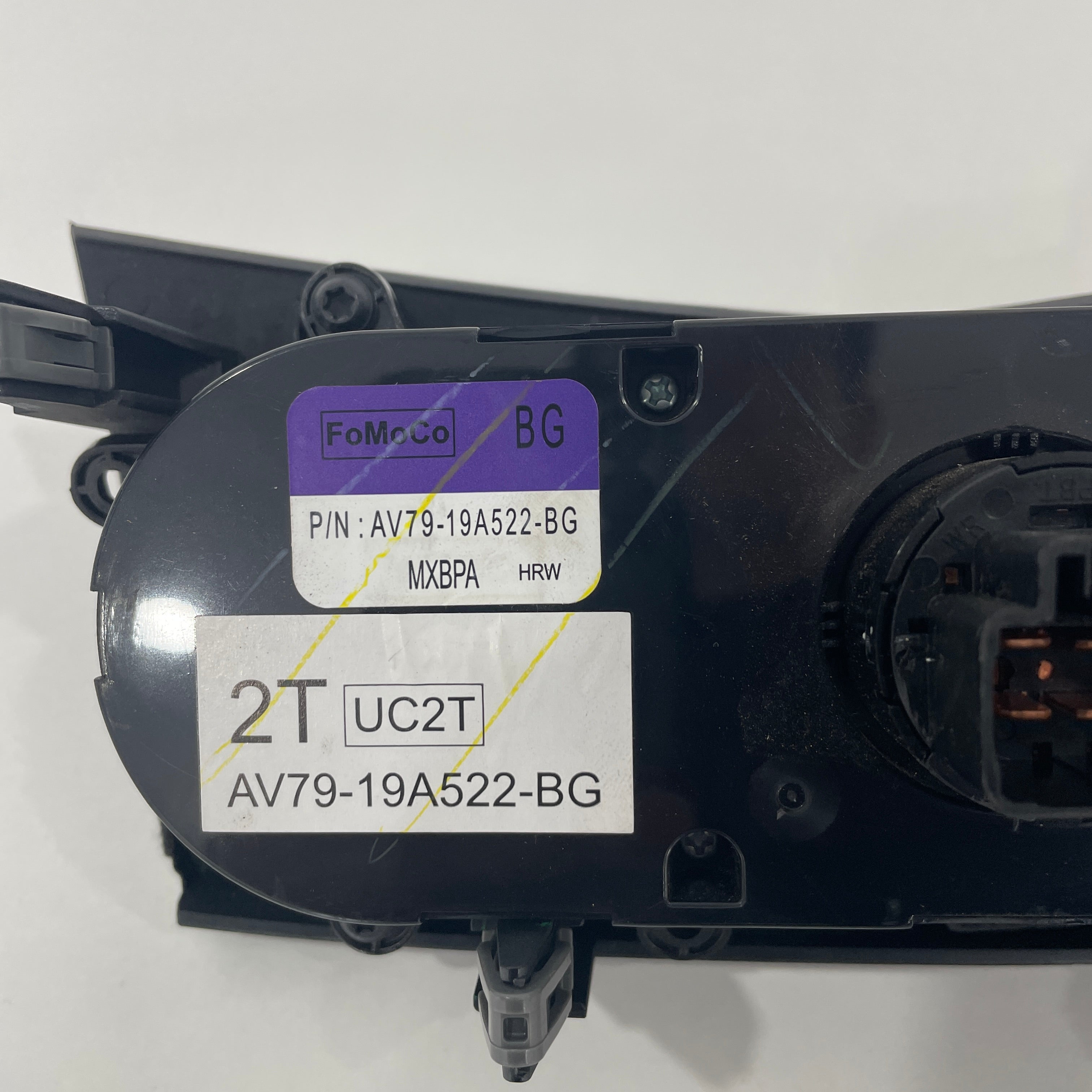 Mazda BT-50 HVAC Manual A/C Climate Control Unit AV79-19A522-BG (2011–2020)