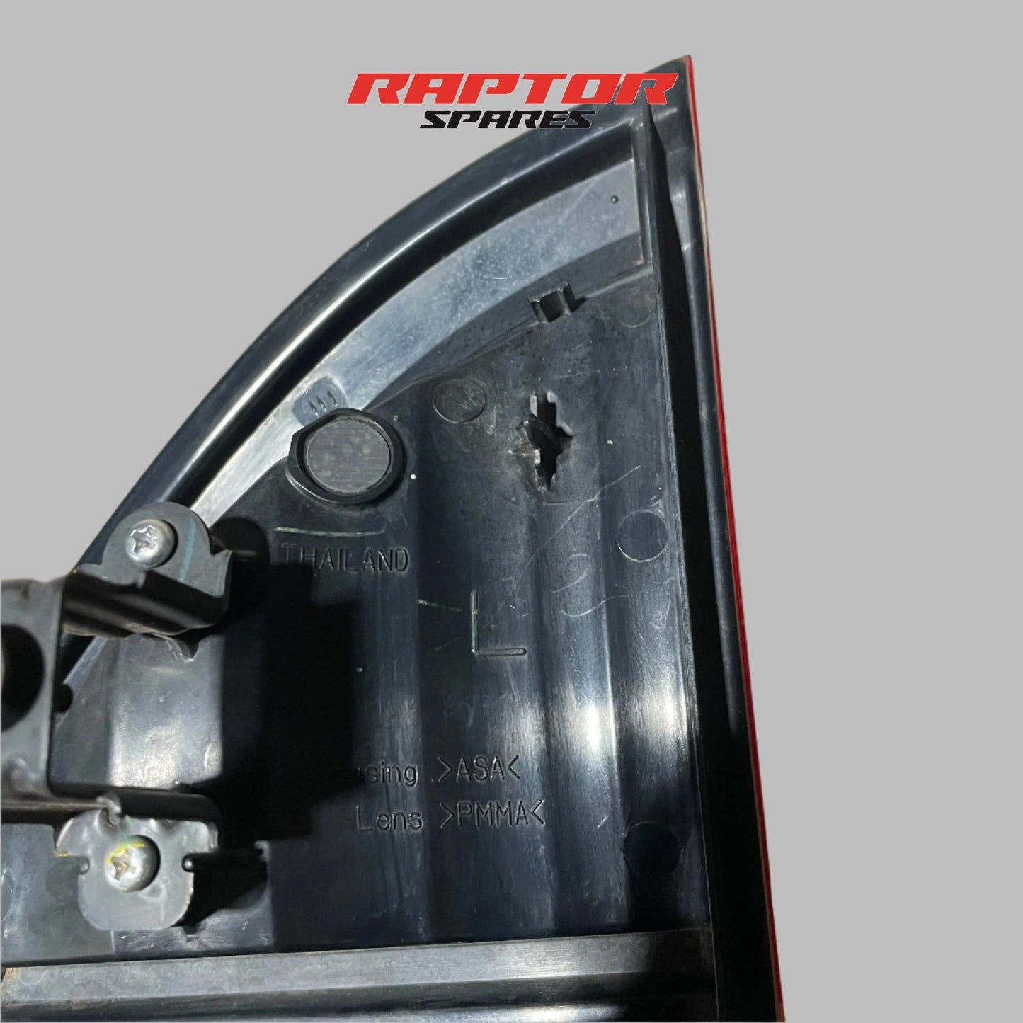 Mazda BT-50 Left Tailgate Lamp Red Surround UP UTE 10/2011 - 06/2020 Genuine OEM