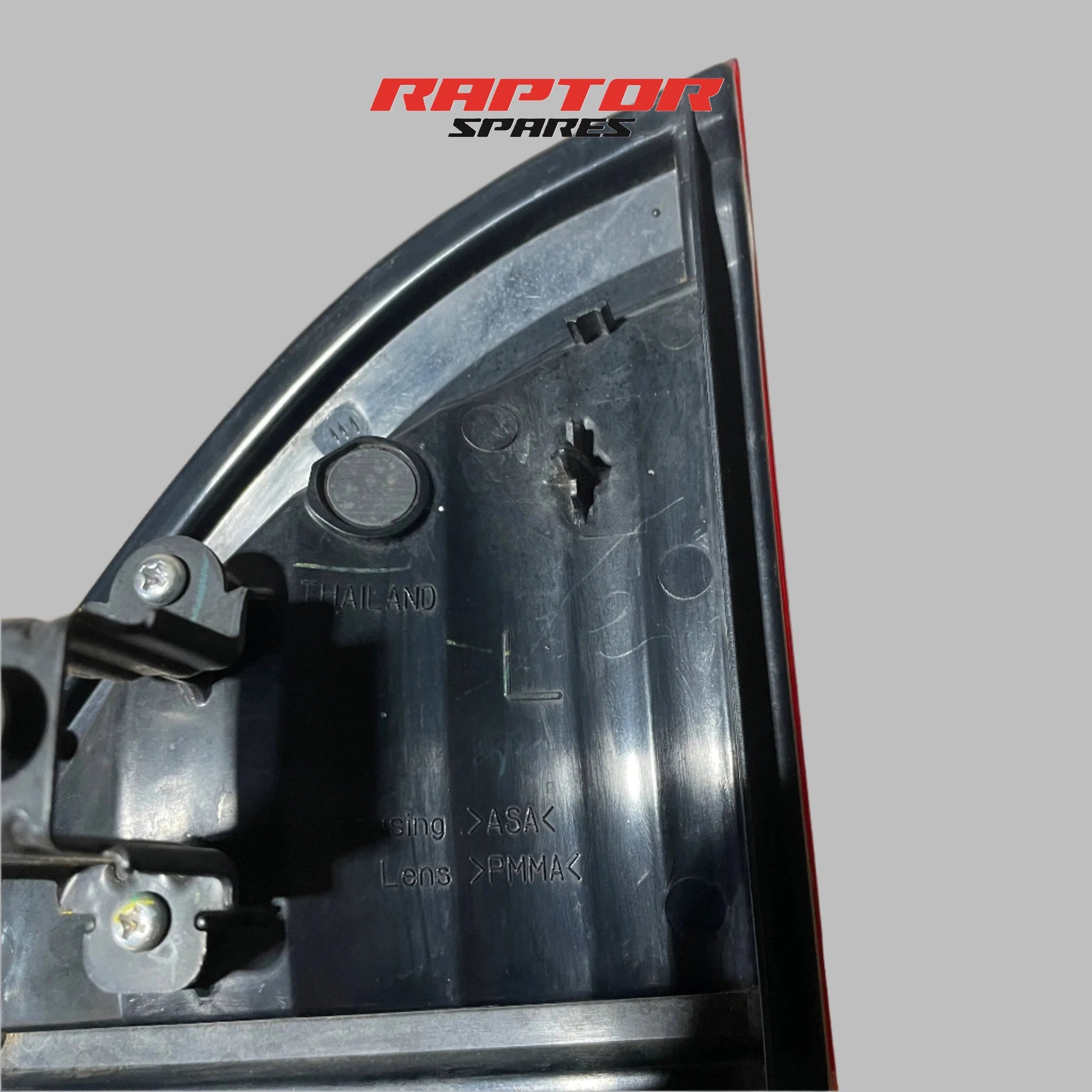 Mazda BT-50 Left Tailgate Lamp Red Surround UP UTE 10/2011 - 06/2020 Genuine OEM