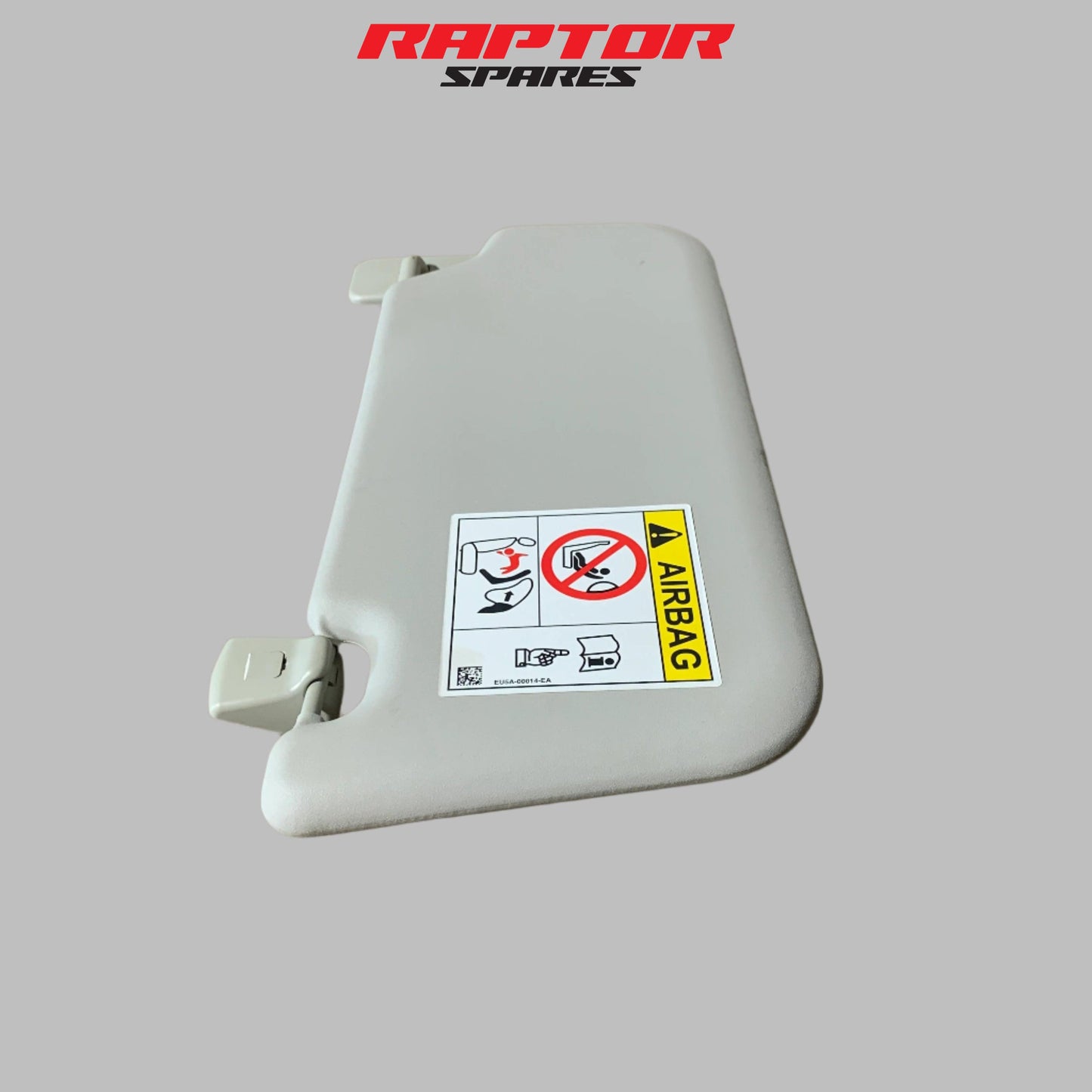 Mazda BT-50 Sun Visor Left Side OEM Grey with Vanity Mirror (2011–2020)