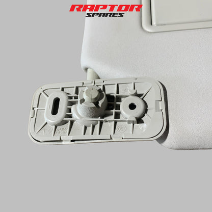 Mazda BT-50 Sun Visor Left Side OEM Grey with Vanity Mirror (2011–2020)